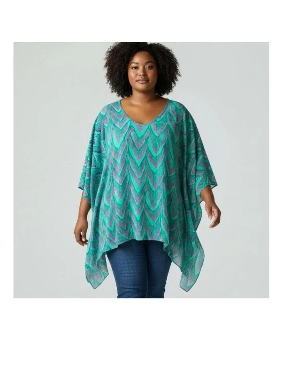 The Exotic Bird Blouse and Camisole by Zandra Rhodes XL